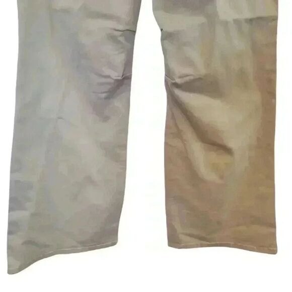 Risen Women's Sand Cotton/Poly/Spandex High Rise Wide Leg Straight Jeans NEW - Picture 8 of 9